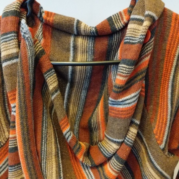 Asymmetric multi-style boho cardigan light jacket - Picture 6 of 8